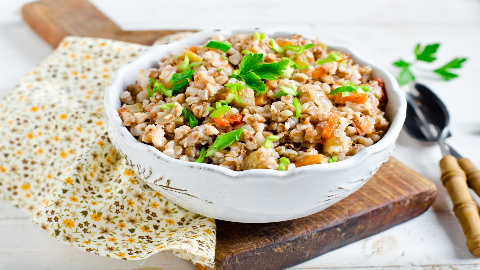 Гречневая каша с телятиной